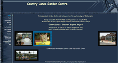 Desktop Screenshot of countrylanesgardencentre.co.uk