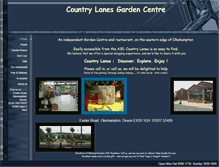 Tablet Screenshot of countrylanesgardencentre.co.uk